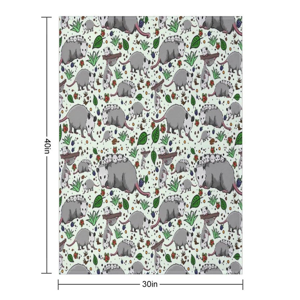 Cute Opossum,possum Comfort Throw Blanket