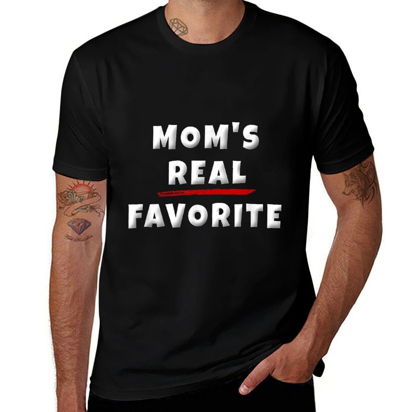 Im Moms Favorite Child Funny Favorite Kid Sibling Rivalry  Vintage-inspired T-Shirt