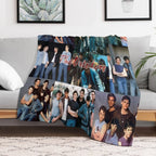 The Outsiders Scene Collage Eco-conscious Throw Blanket