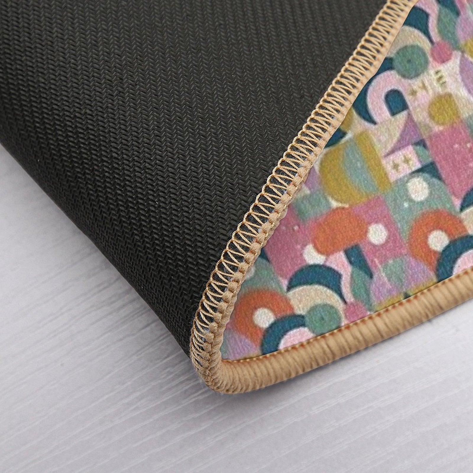 Cool Summer  True Summer Pattern, Skin-tone Matching, Personal Color Analysis, PCA, Mid Century Modern, Retro, Vintage  Odorless Bath Mat