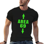 Area 69 Funny Meme Futuristic Style  Versatile T-Shirt