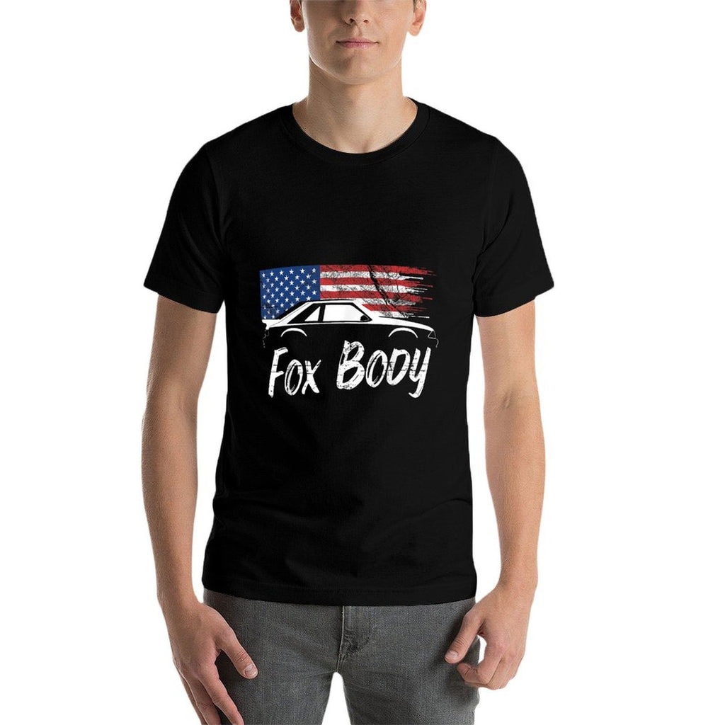 Foxbody 5.0 American Stang Muscle Car  Slim-fit Cut T-Shirt