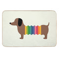 Rainbow Dooooog  Easy Maintenance Bath Mat