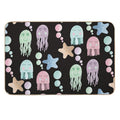 Ocean Doodles #1b  Multi-Purpose Bath Mat