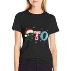 PTO Santa Hat Reindeer Parent Teacher Organization Christmas  Classic T-Shirt
