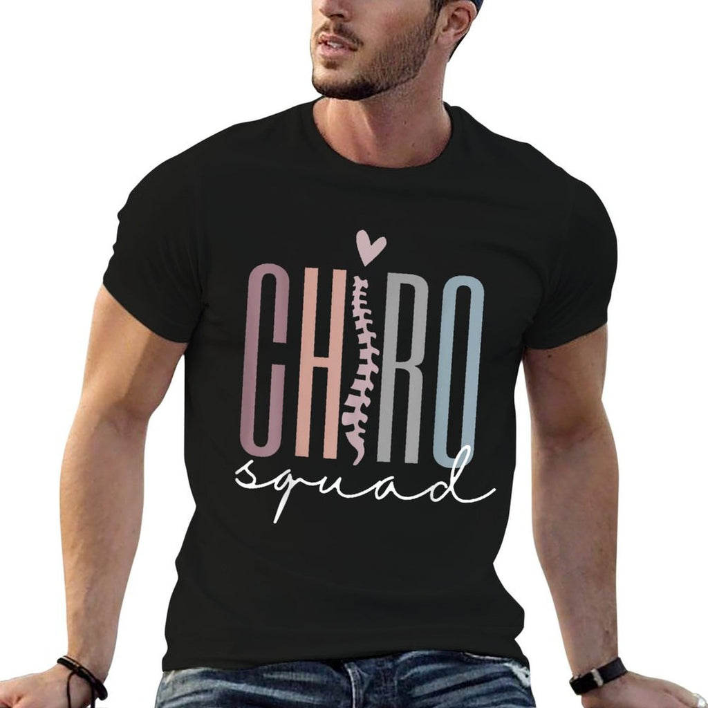 Chiro Squad Chiropractor Ofice Chiropractic Graduation  Relaxed-fit T-Shirt