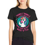 Funny Unicorn For Women Twinkle Twinkle Little Snitch  Soft T-Shirt