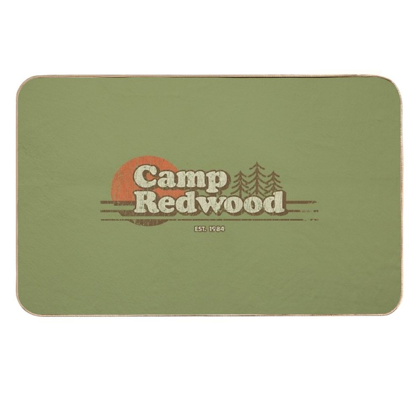 Camp Redwood 1984  High-Traffic Bath Mat