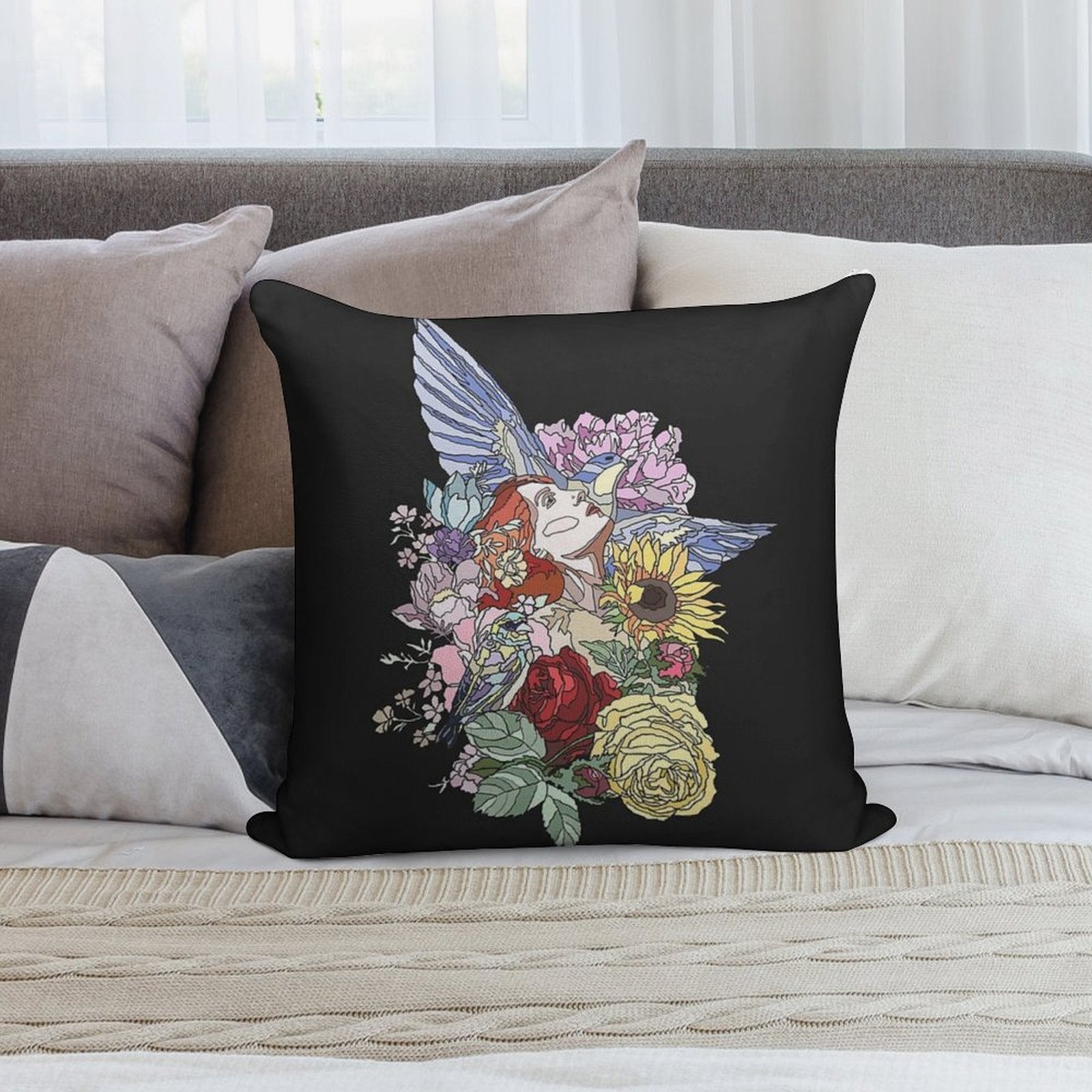 I Will Be. Soft Gift Ready Throw Pillow