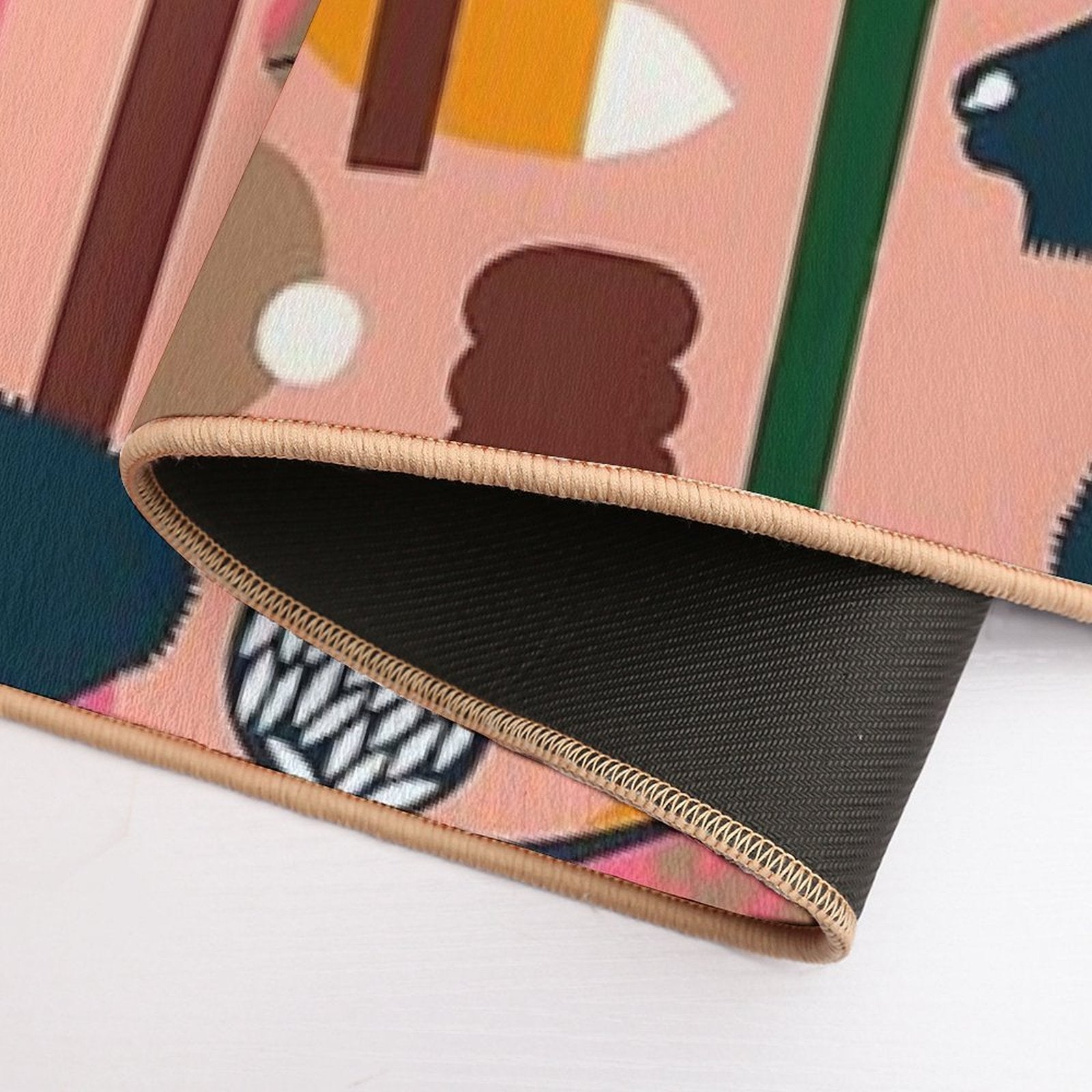 Animal Pattern  Slip-Resistant Bath Mat