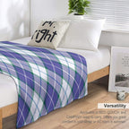 Northwest Tartan Sustainable Throw Blanket