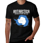 Antarctica Confusing Explorers Since 1820 Funny Antarctica  Relaxed-fit T-Shirt