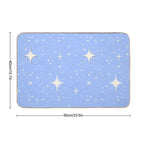 Sparkly Stars Pattern  Multi-Purpose Bath Mat