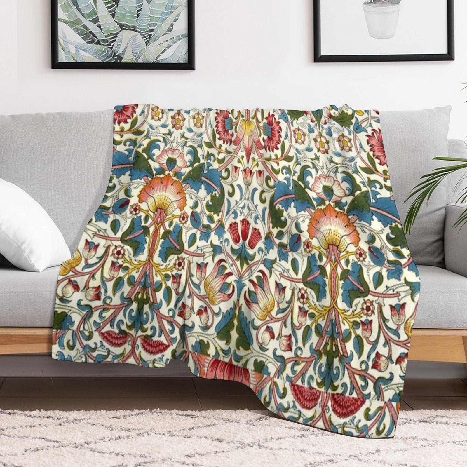 William Morris Lodden Multi-functional Throw Blanket