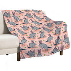 Bouncing Bilbies Machine-washable Throw Blanket
