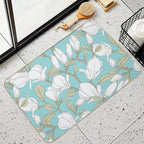 Magnificent Magnolia  Non-Slip Bath Mat