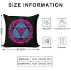 Neonforce Soft Shrink-Resistant Throw Pillow