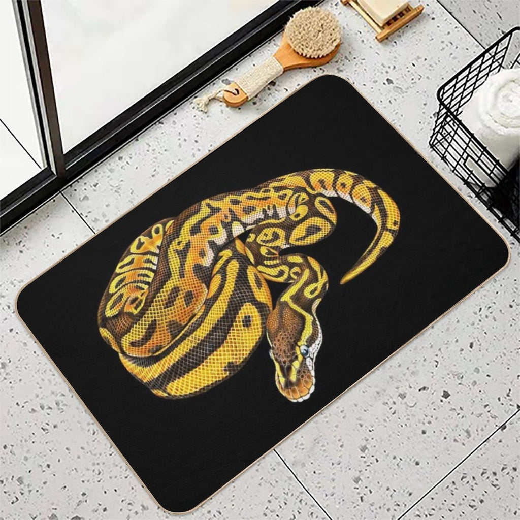 Ball Python  Fade-Resistant Bath Mat