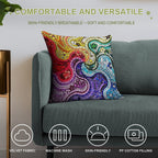 Gaudi Barselona Mosaic Soft Multiple Sizes Throw Pillow