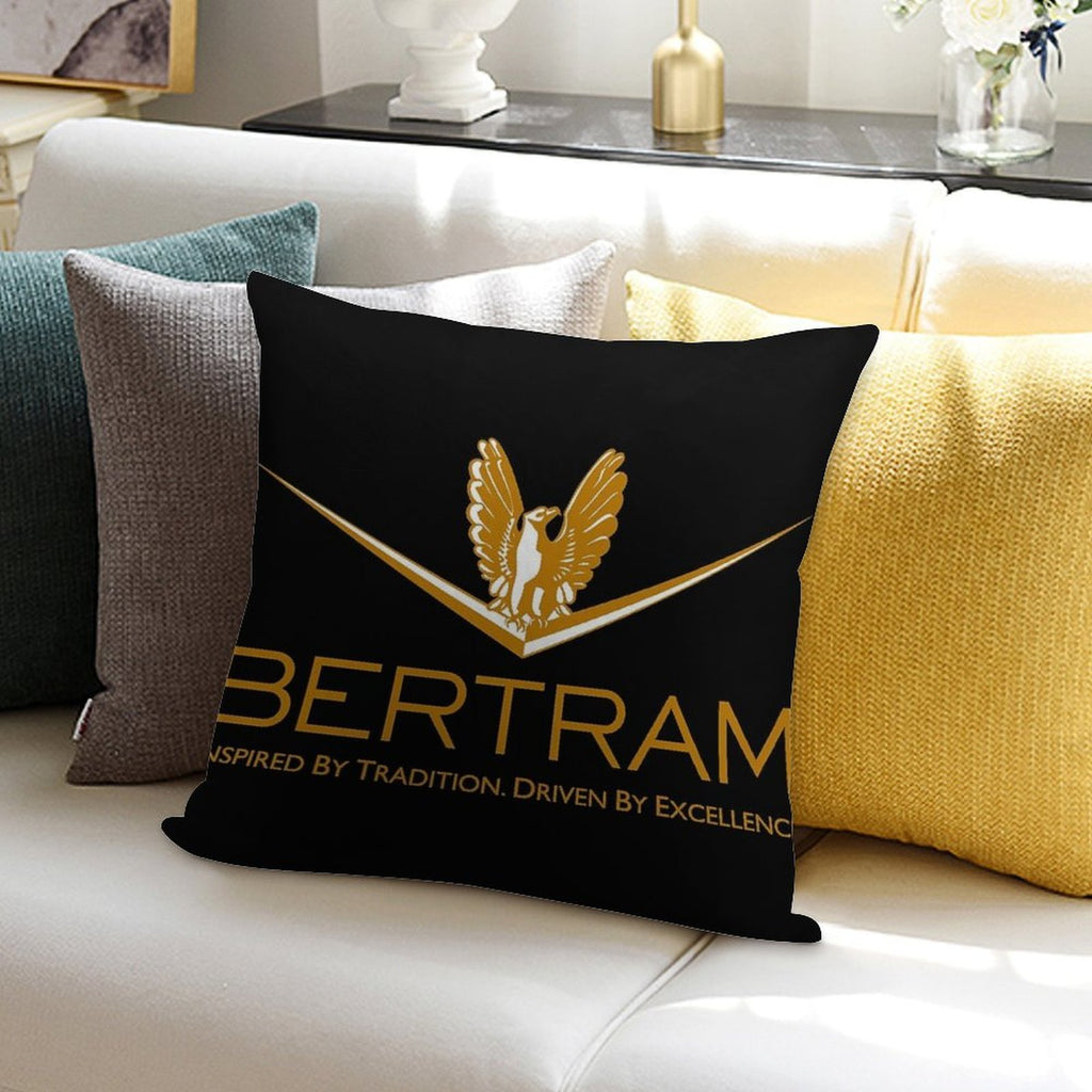 BERTRAM YACHTS Soft Anti-Pilling Throw Pillow