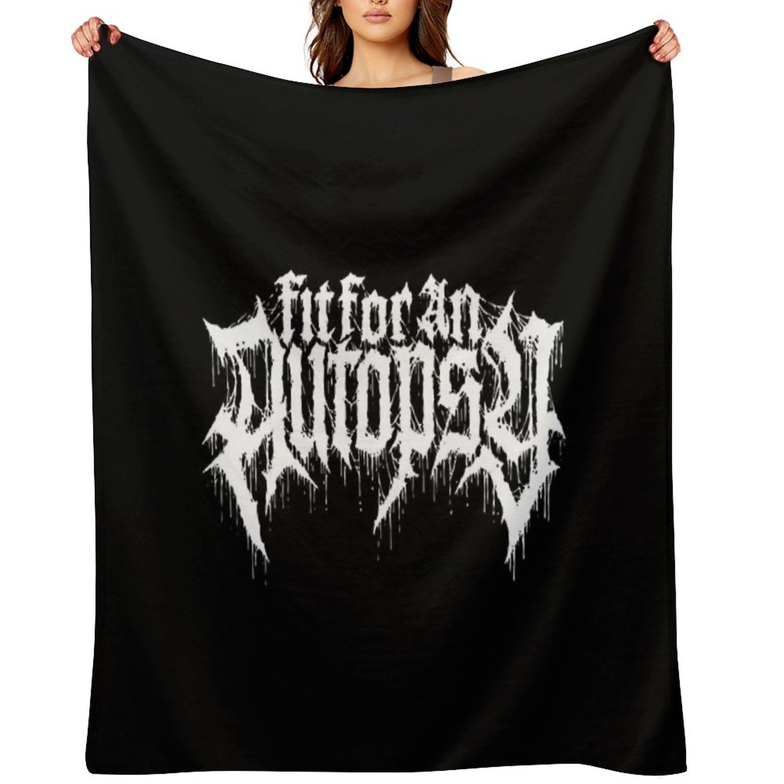Fit For An Autopsy Durable Throw Blanket
