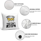 Once You POP You Can't Stop Funko Pop Collecting Soft Decorative Cover Throw Pillow