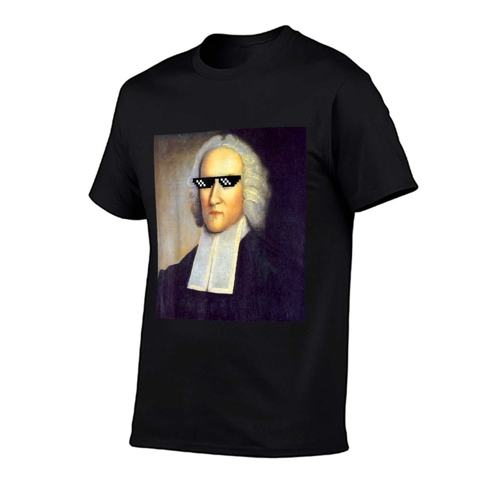 Funny Jonathan Edwards Theology Sunglasses Meme  Vintage-inspired T-Shirt