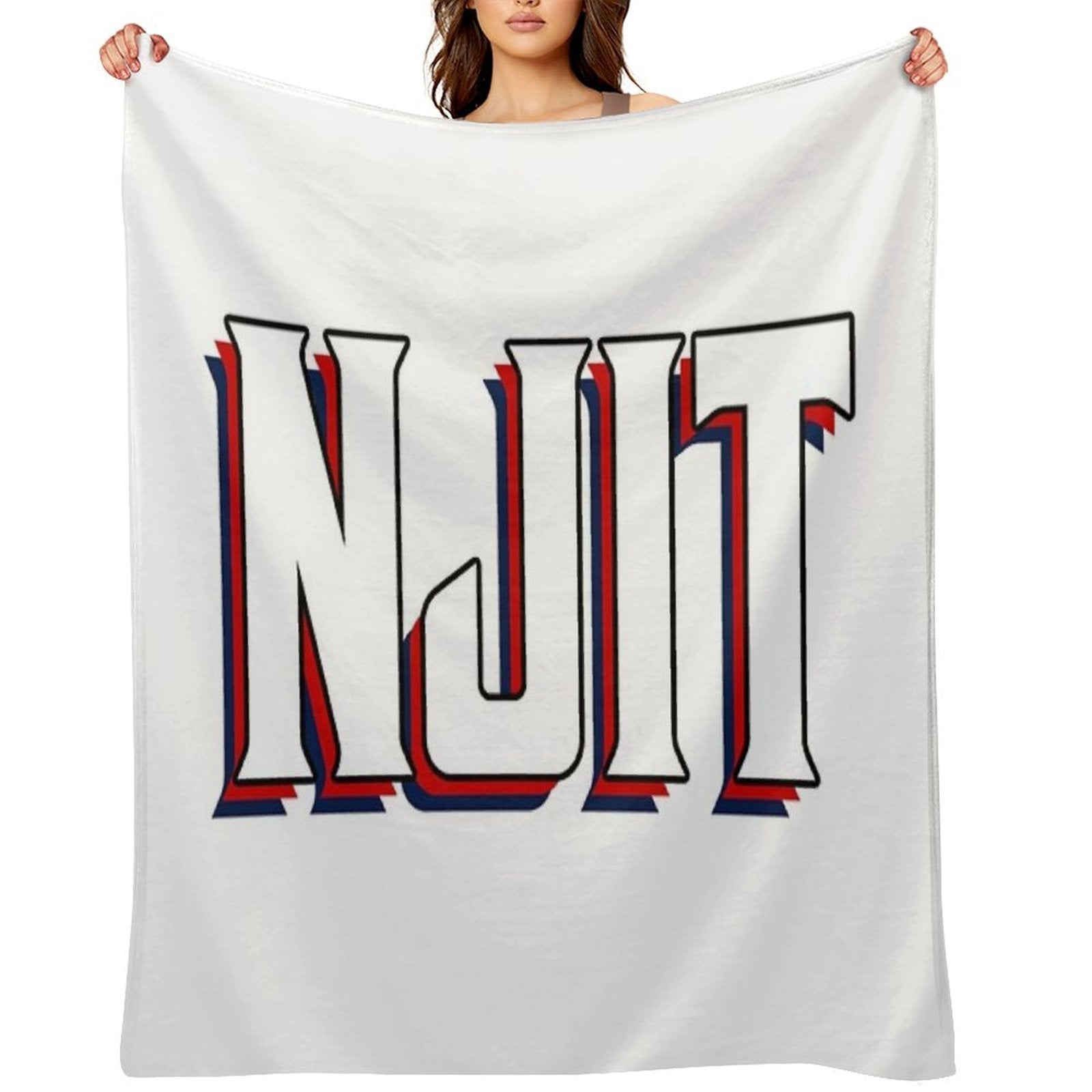 NJIT New Jersey Institute of Technology Premium Throw Blanket
