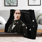 North And South Quote_Mr Thornton_ Look Back at Me. Travel-friendly Throw Blanket