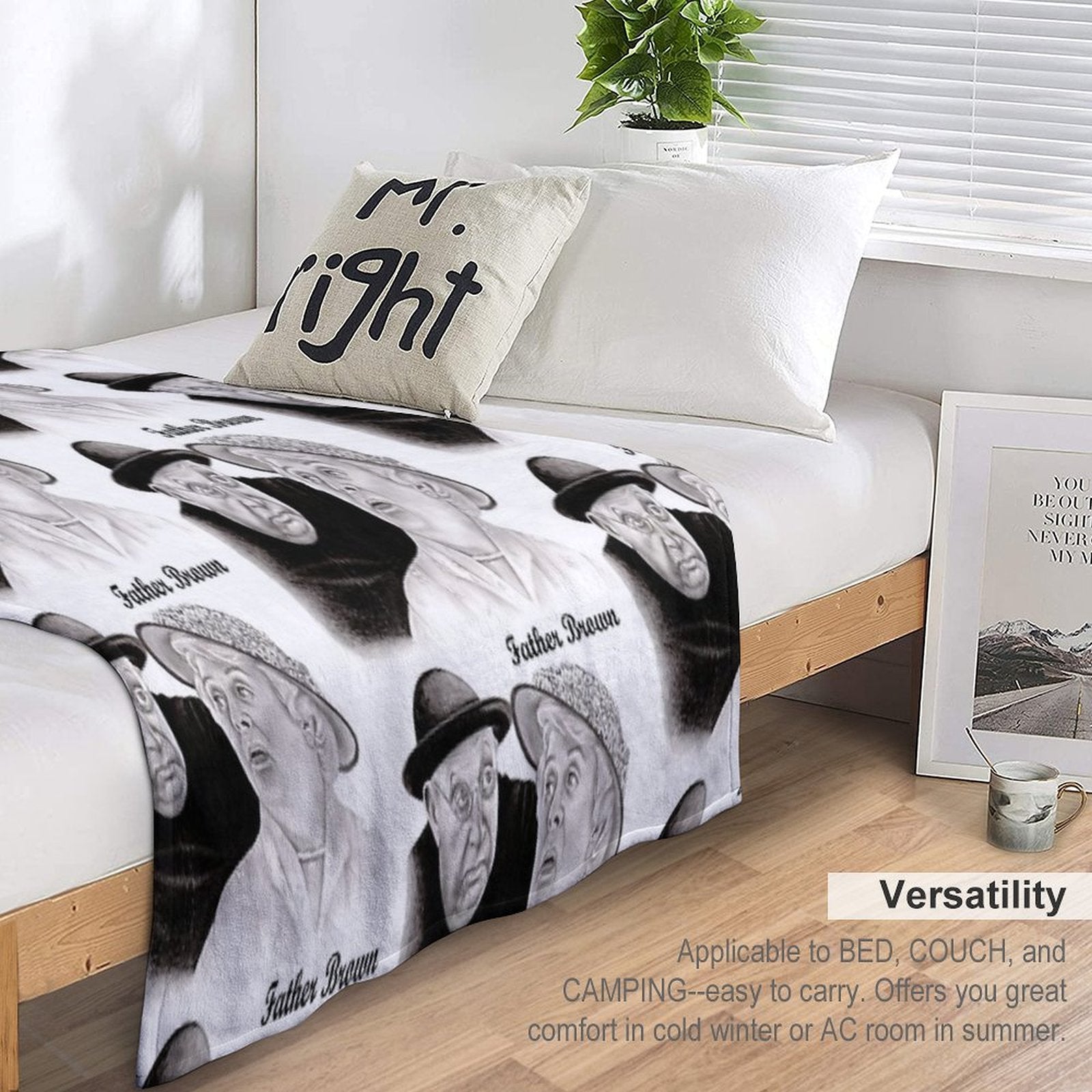 How Many More Murders in Kembleford All-season Throw Blanket