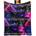 New Boy Band Series Plush Throw Blanket