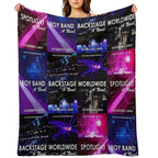 New Boy Band Series Plush Throw Blanket
