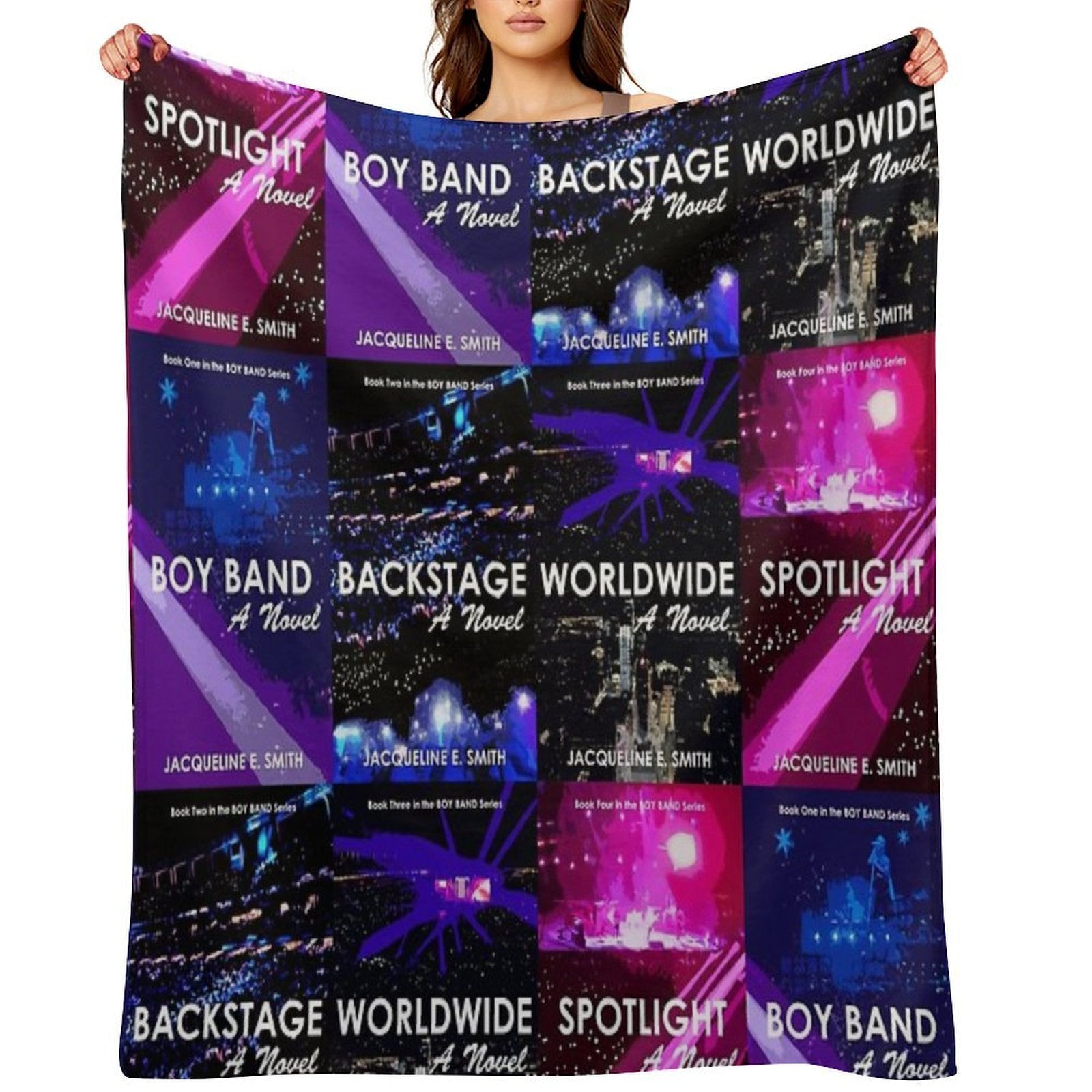 New Boy Band Series Plush Throw Blanket