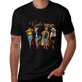 Womens Girls Trip Black Women Queen-Melanin African American Pride  Vintage-inspired T-Shirt