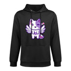 Meemeows Plush Cute Cat Versatile Streetwear Hoodie