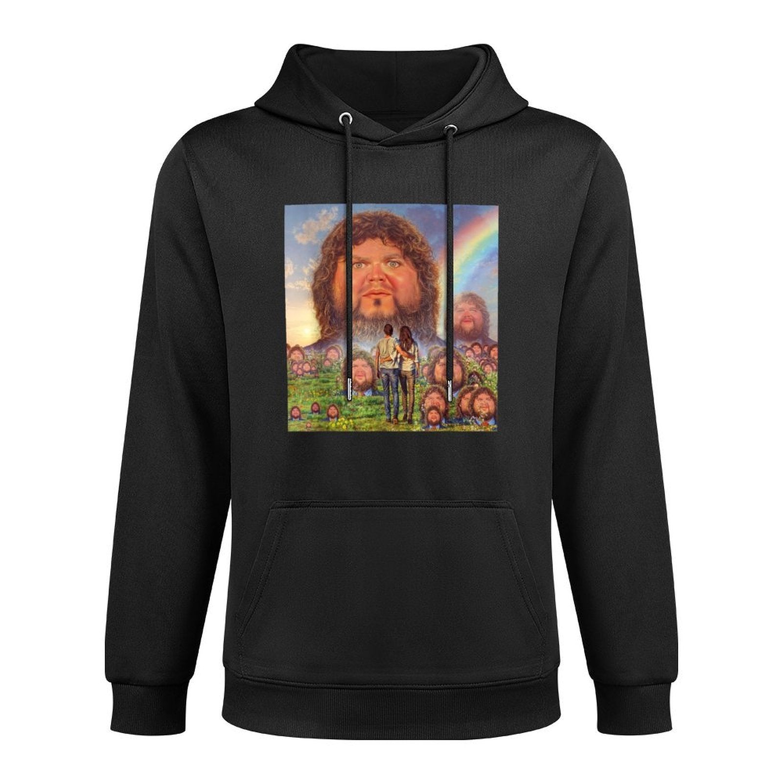 JD Vance Face Meme Machine Washable Hoodie