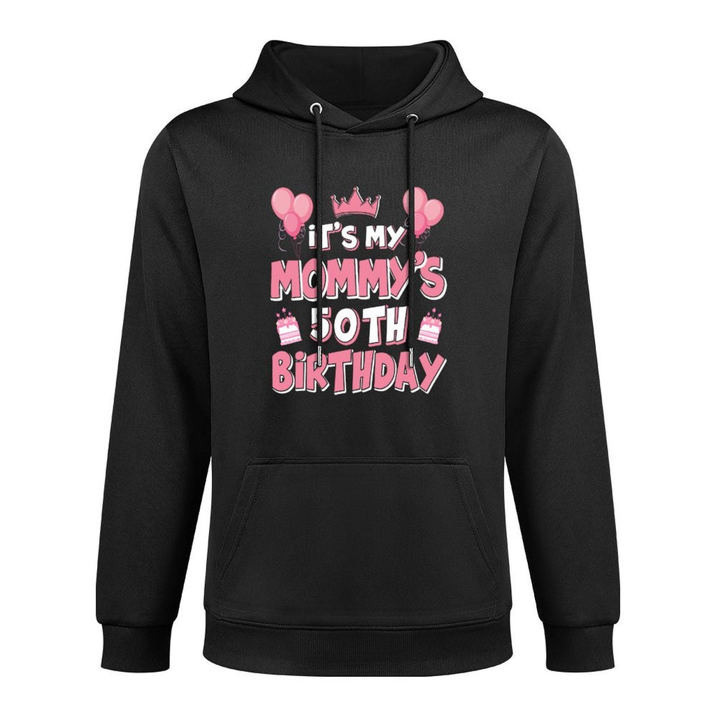Balloons It's My Mommy's 50th Birthday 1975 50 Years Old Customizable Surface Hoodie