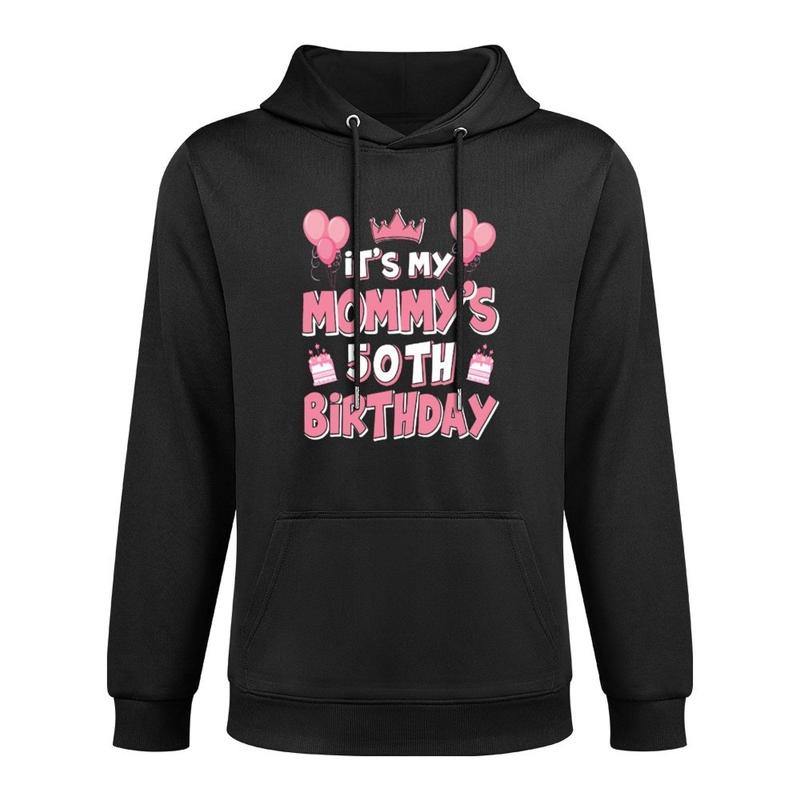 Balloons It's My Mommy's 50th Birthday 1975 50 Years Old Customizable Surface Hoodie