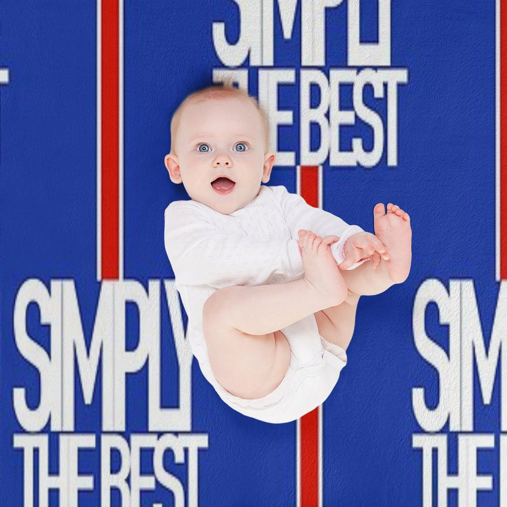 Rangers Fc Simply The Best Design Anti-pilling Throw Blanket