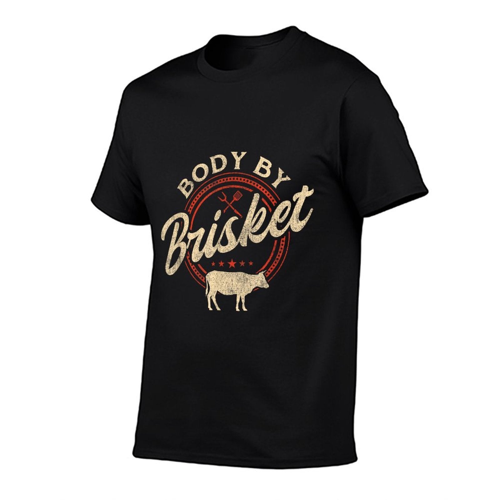 Body By Brisket - Pitmaster BBQ Lover Smoker Grilling  Tagless Design T-Shirt