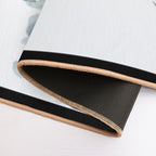 Floral Trailing Eucalyptus in Soft Greens Plants Leaves  Eco-Friendly Bath Mat