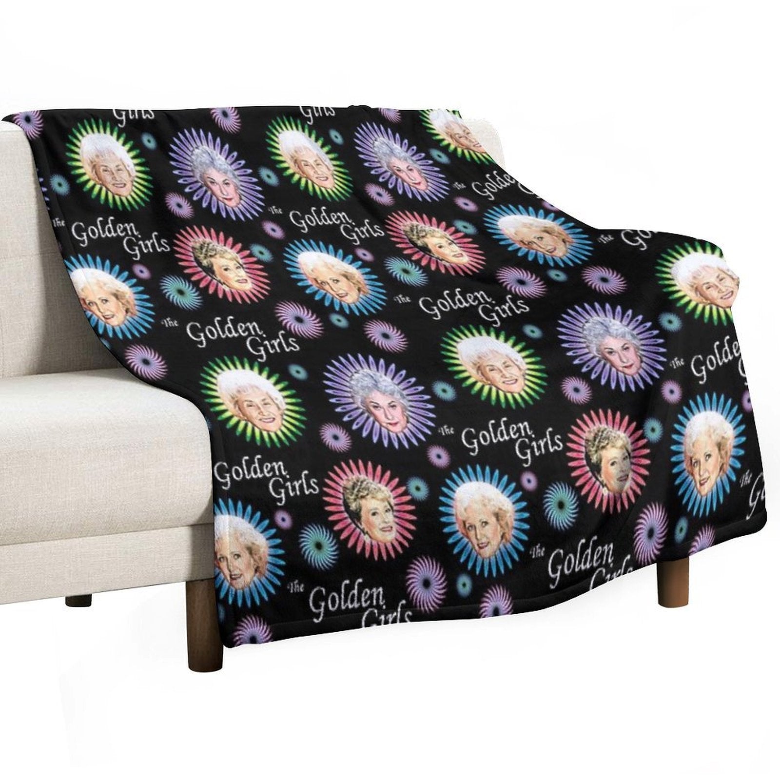 Golden Girls Versatility Throw Blanket