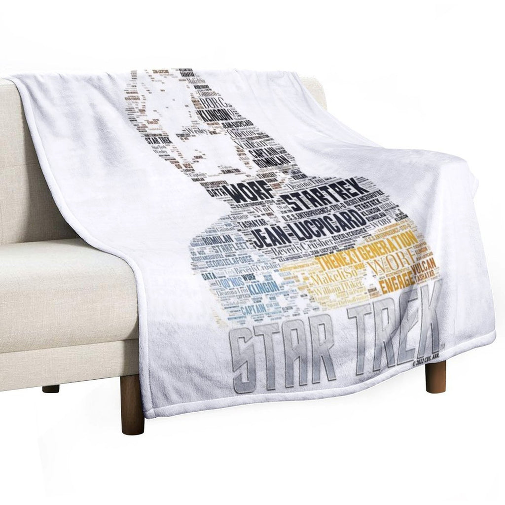 Lieutenant Worf - Star Trek Next Generation Durable Throw Blanket