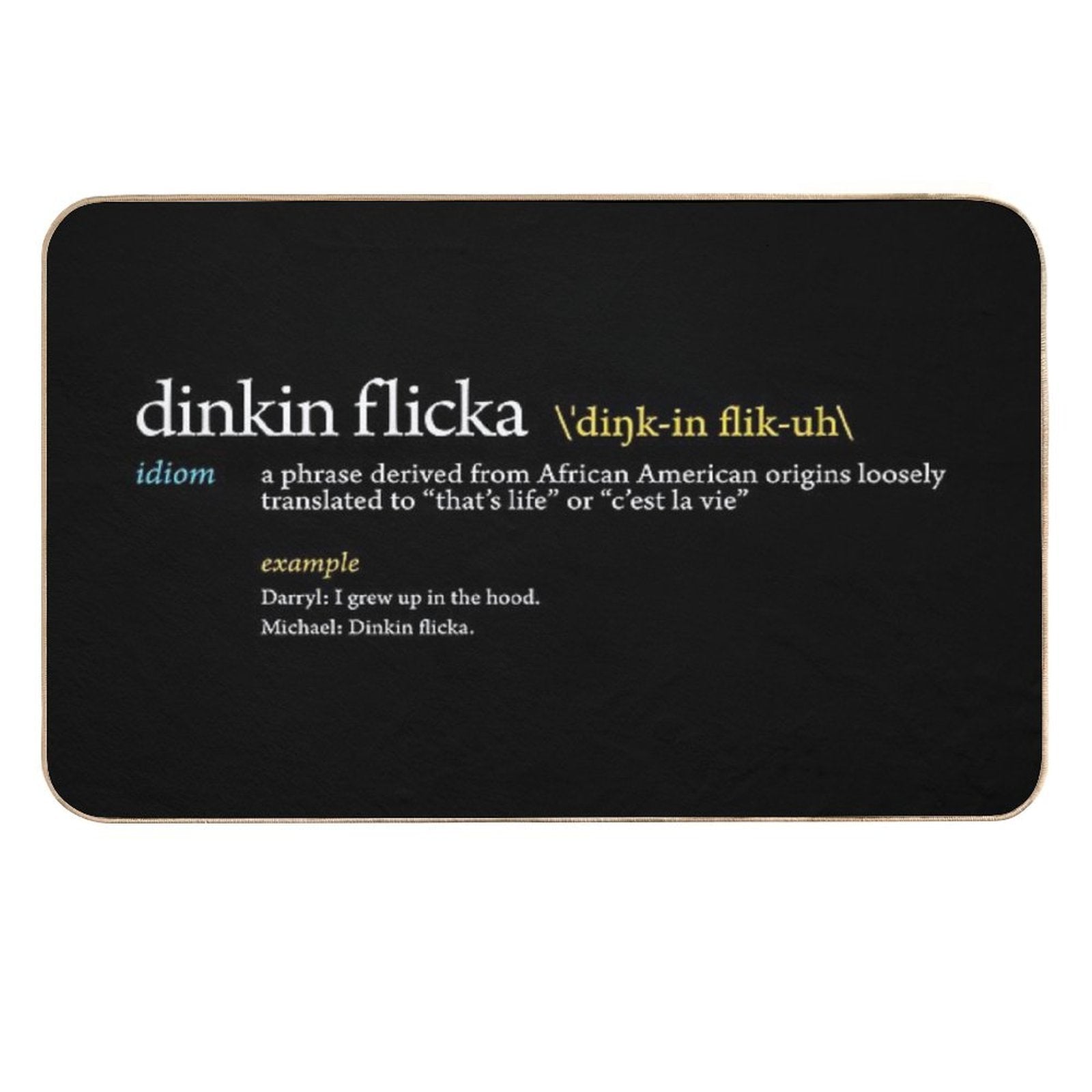 Dinkin Flicka  Versatile Bath Mat