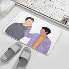 Young Royals  Simon And Wilhelm  Rapid-Drying Bath Mat