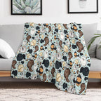 Pomeranians Premium Throw Blanket