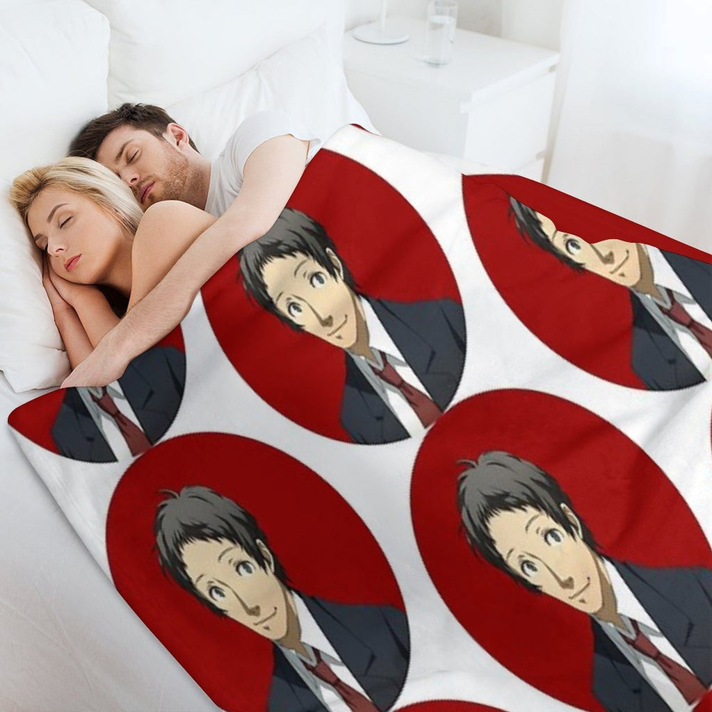 Adachi Portrait Versatility Throw Blanket