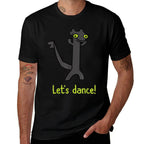 Funny Cartoon Kids Dragon Dance Meme Lets Dance  Versatile T-Shirt