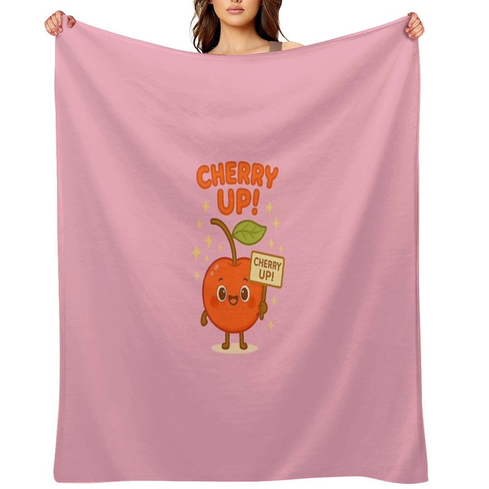 Cherry Up Premium Throw Blanket