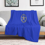 The U S Marshal Badge Easy Care Throw Blanket